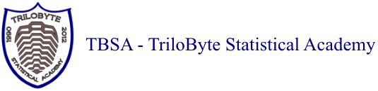 Logo of TriloByte Statistical Academy
